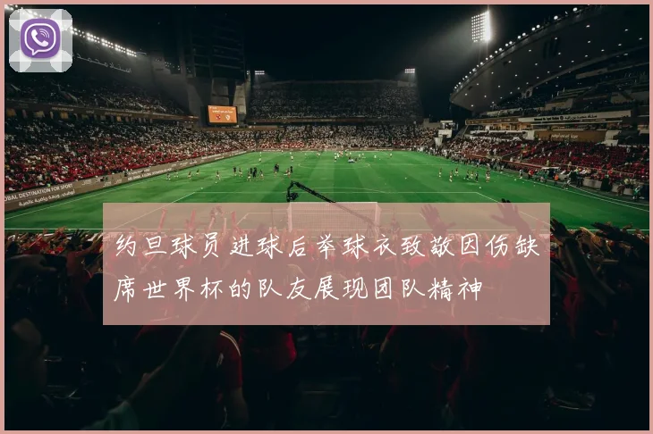 约旦球员进球后举球衣致敬因伤缺席世界杯的队友展现团队精神
